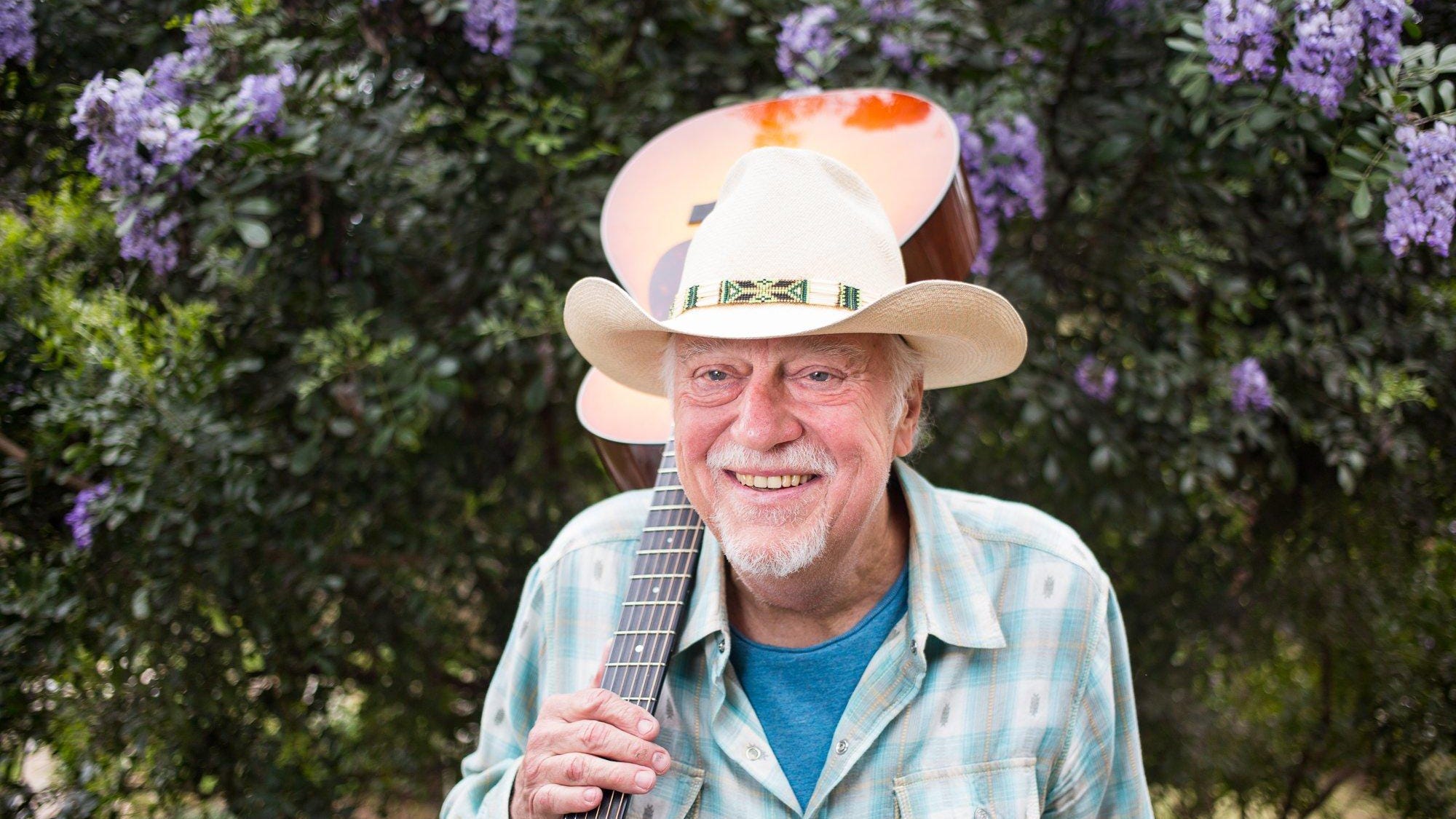 Jerry Jeff Walker, seen here in 1993, was a Texas troubadour who helped define Austin culture for decades.