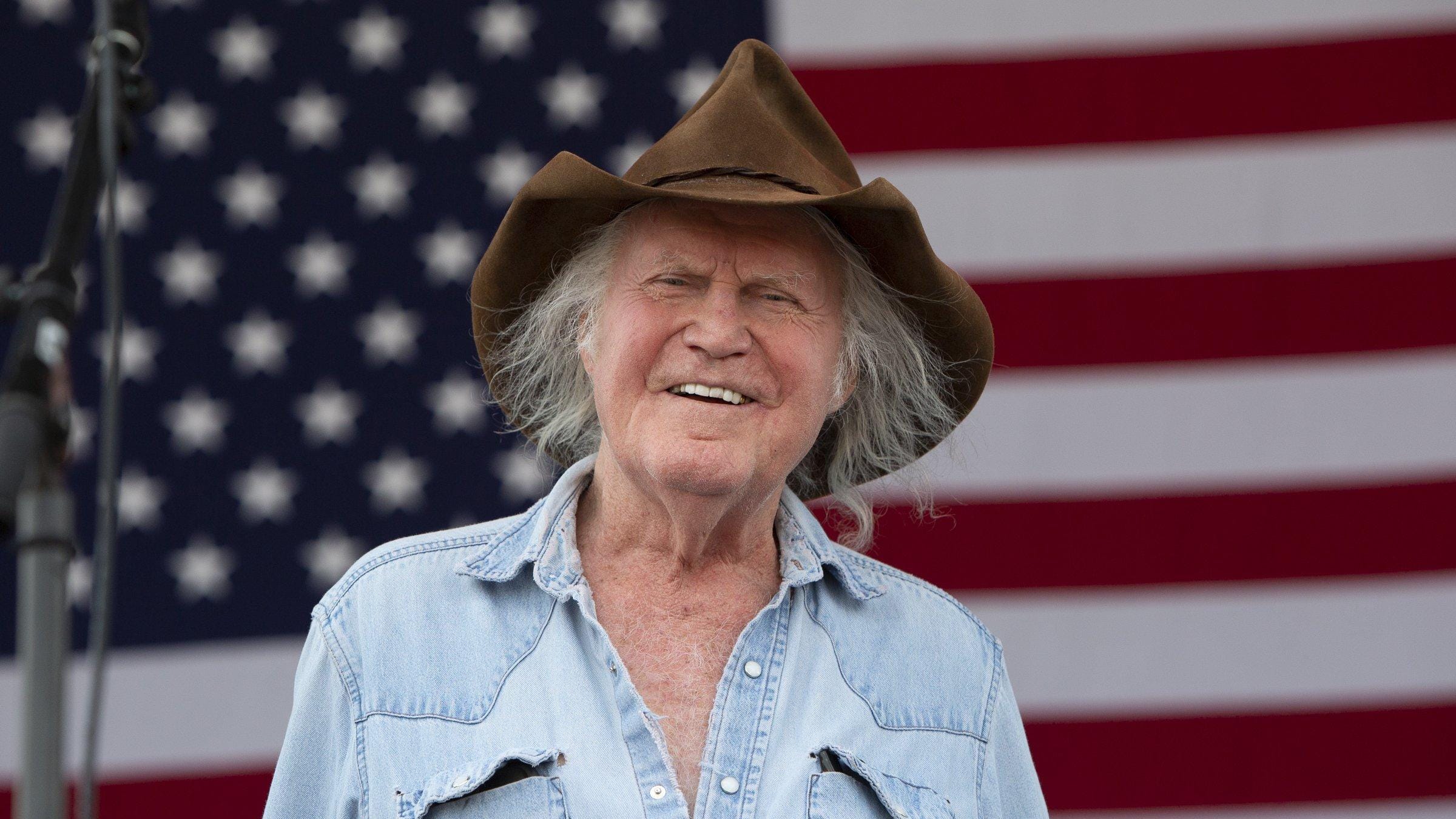 Billy Joe Shaver, pictured at the 2019 Willie Nelson Fourth of July Picnic at Circuit of the Americas, died Wednesday morning in Waco.