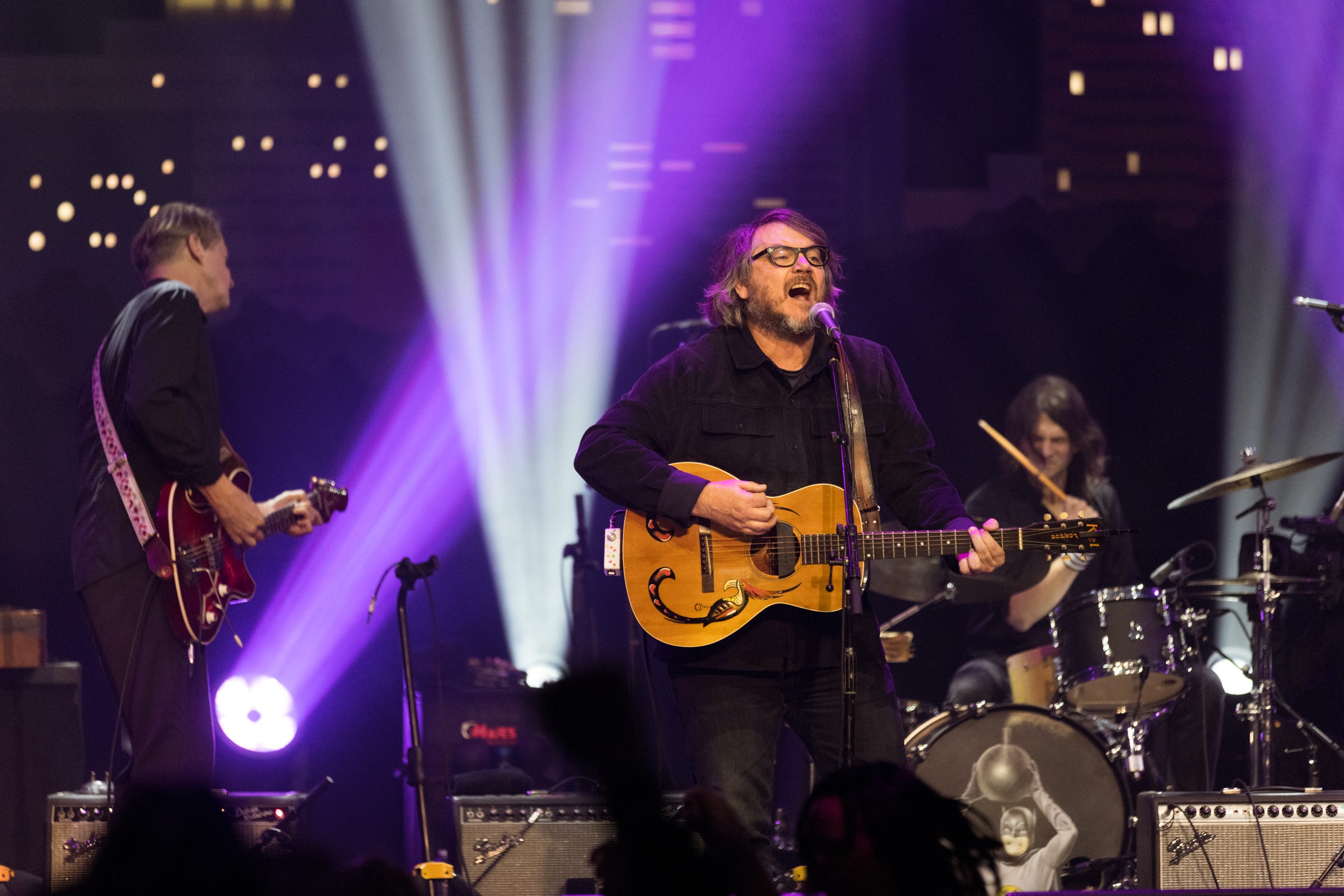 Wilco performs at the 2021 Austin City Limits Hall of Fame Induction & Celebration at the Moody Theater on Thursday October 28, 2021 (Robert Hein for American-Statesman)