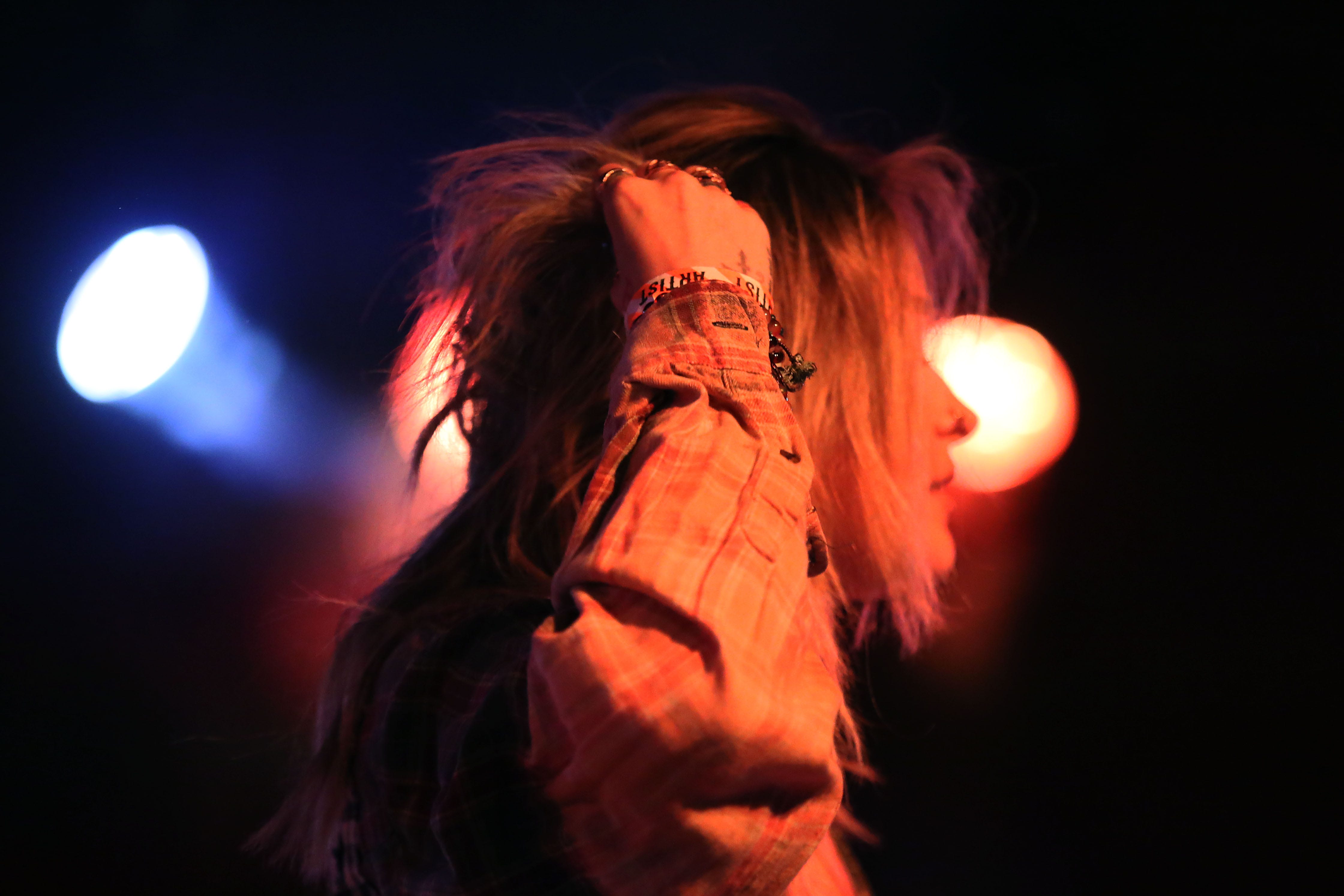 Paris Jackson performs at Scoot Inn during South by Southwest Wednesday, March 16, 2022, in Austin.