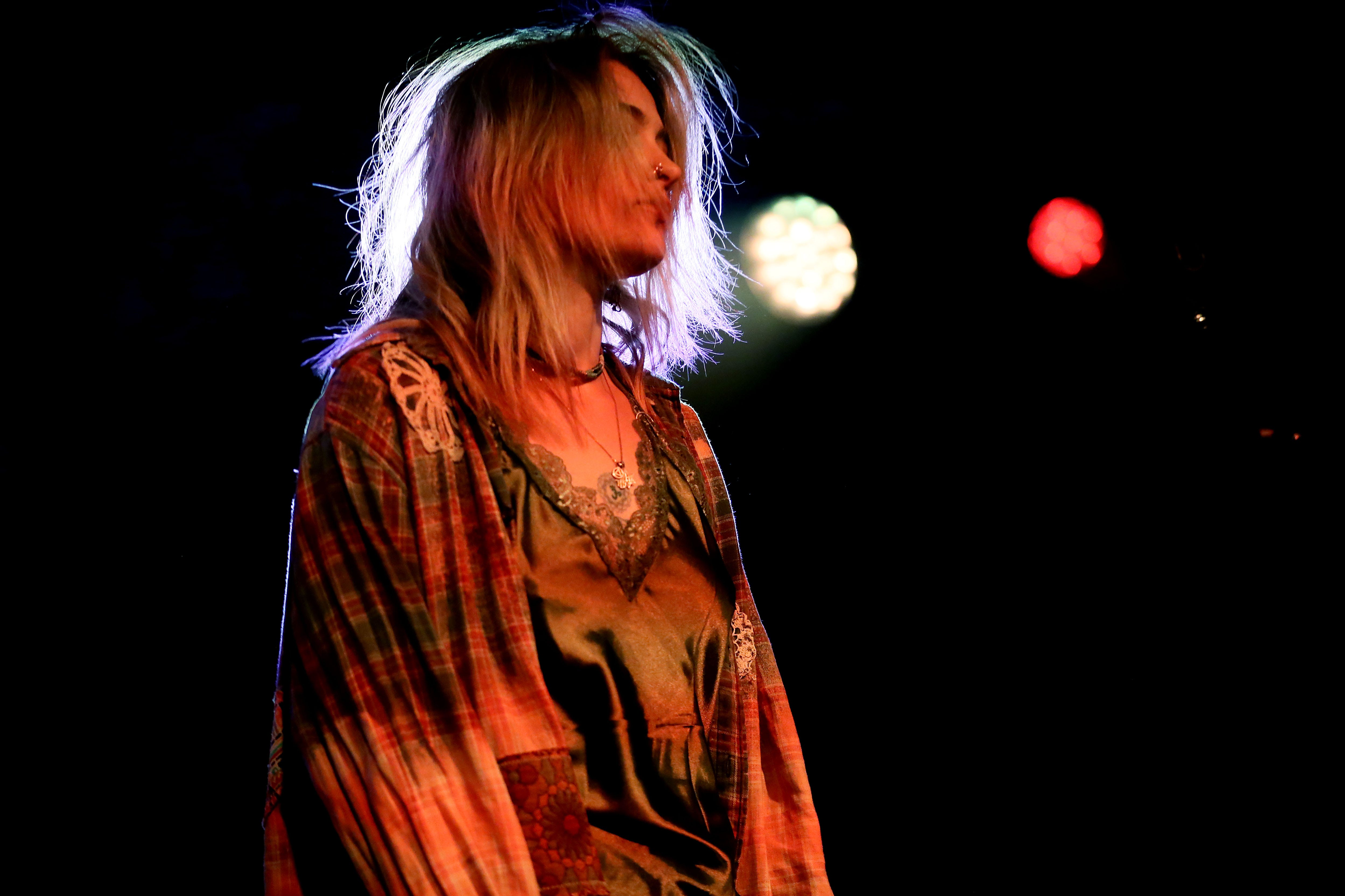 Paris Jackson performs at Scoot Inn during South by Southwest Wednesday, March 16, 2022, in Austin.