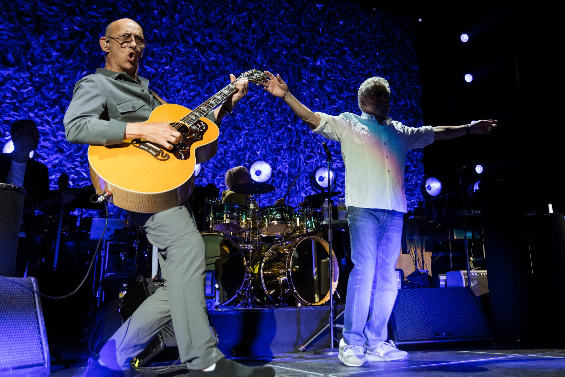 The Who performs at the Moody Center for The Who Hits Back! Tour on Tuesday, May 3, 2022.